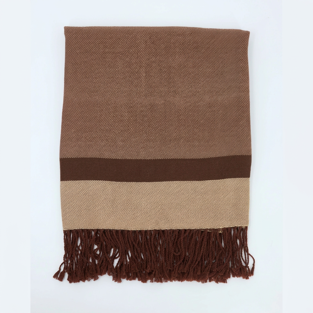 Spiced Earth 100% baby alpaca reversible handloomed throw blanket, Pacha Collection, made in Peru