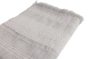 Miska Collection - Handloomed Alpaca - Gray & Ivory Cloudhaven