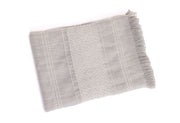 Miska Collection - Handloomed Alpaca - Gray & Ivory Cloudhaven