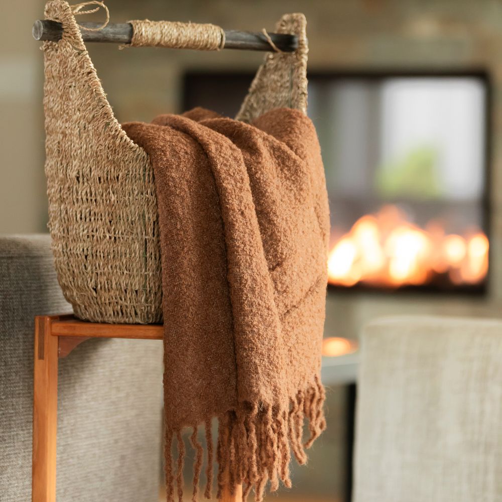 Bouclé Collection - Bouclé Camel Throw