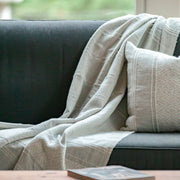 Allira Collection - Handloomed Alpaca - Gray & Ivory CloudHaven