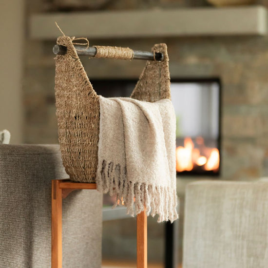 Bouclé Collection - Bouclé Ivory Mist Throw