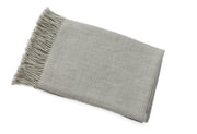 Wasi Collection - Undyed Graphite Baby Alpaca Throw