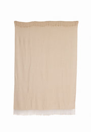 Wasi Collection - Undyed Ivory Mist Baby Alpaca Throw