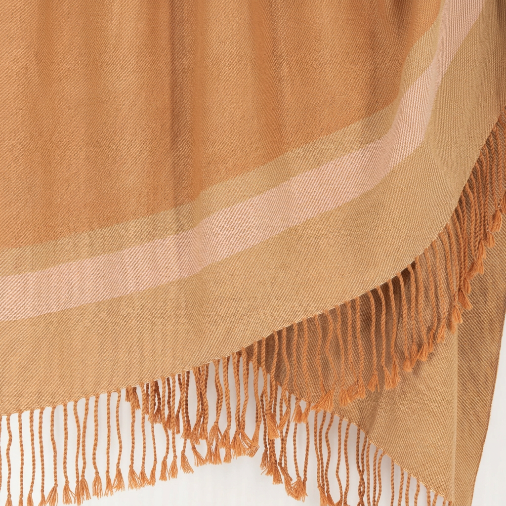 Canyon Dusk 100% baby alpaca reversible handloomed throw blanket, Pacha Collection, made in Peru