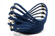 Navy Blue Arc Basket