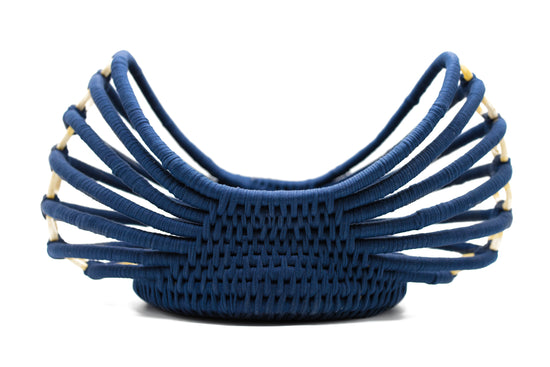 Navy Blue Arc Basket